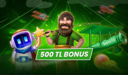 CRASH OYUNLARINDAN 500 TL BONUS